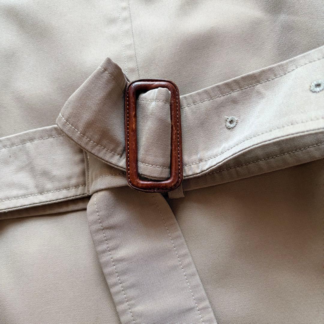 バーバリー　ステンカラーコート　トレンチコート　ライナー　ベルト付 希少　白タグ