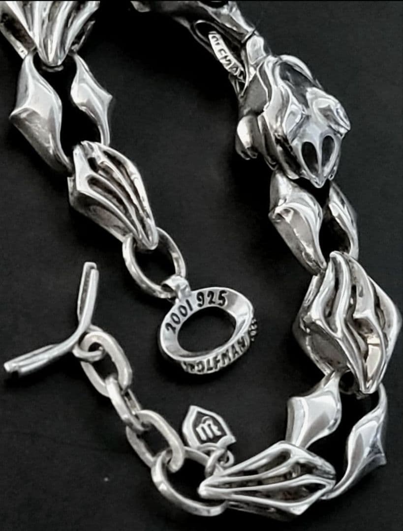 定価99,000円 Wolfman B.R.S. ウルフマンBRS ブレスレット