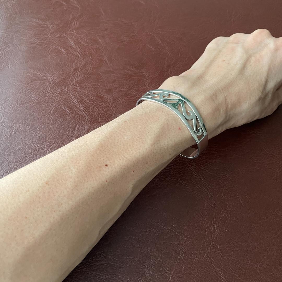 ブレスレット メンズ シルバー925 ヴィンテージ バングル メキシコ