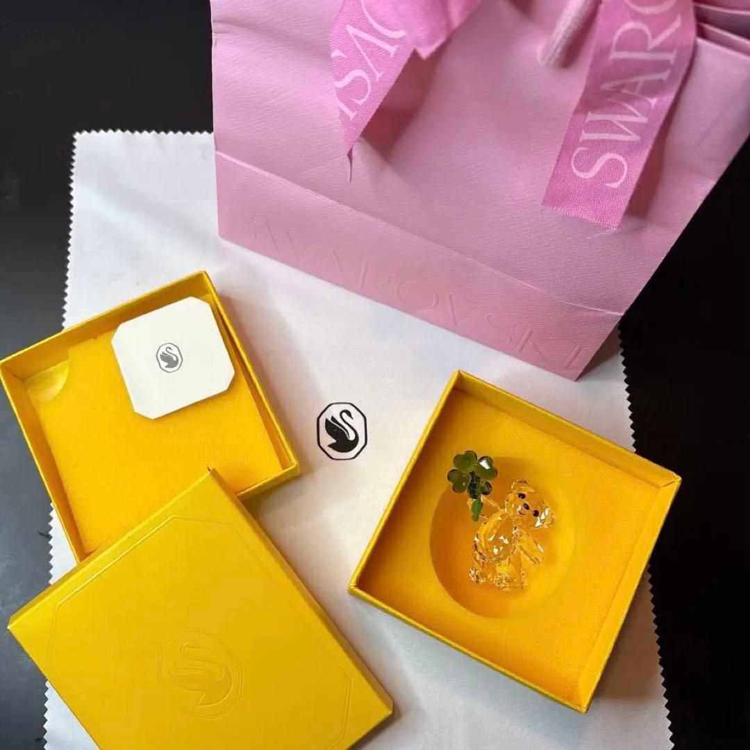 取り置き中の方。Xmas間近！スワロフスキーKrisベア 小物