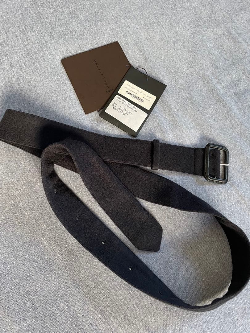 【美品】マッキントッシュ　フェトラー　ネイビー　４０　トレンチコート