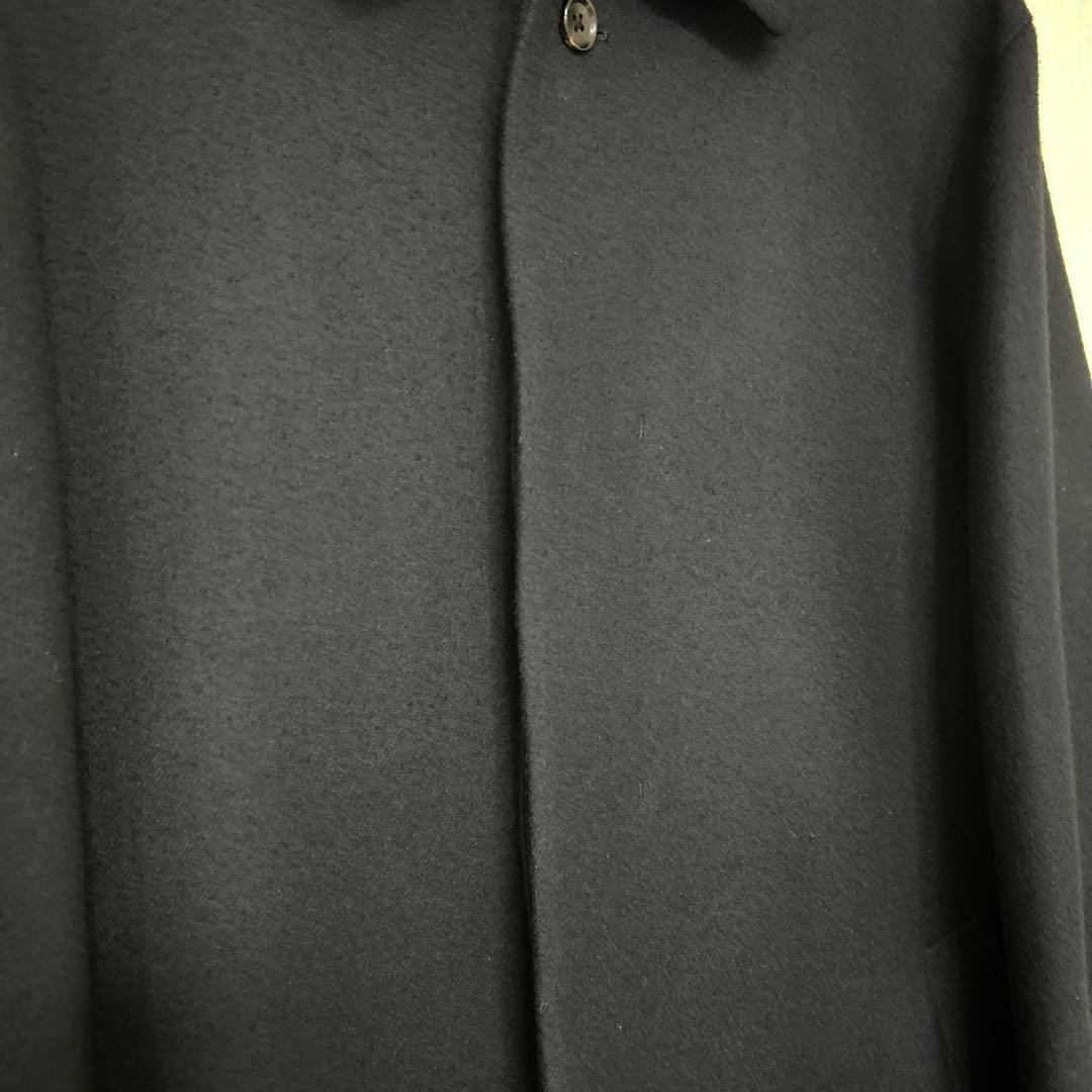 United Arrows メルトン ネイビー ステンカラーコート