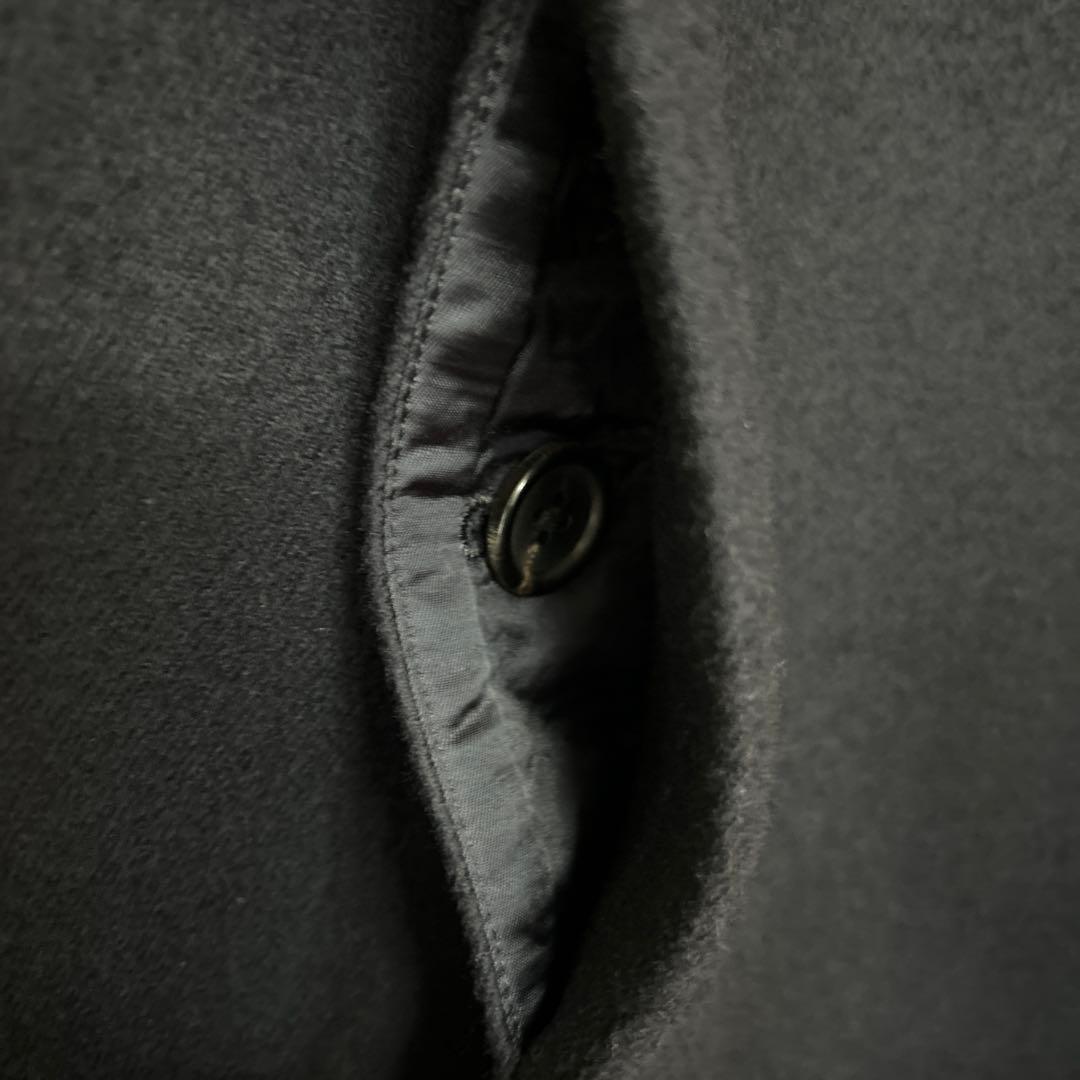 United Arrows メルトン ネイビー ステンカラーコート