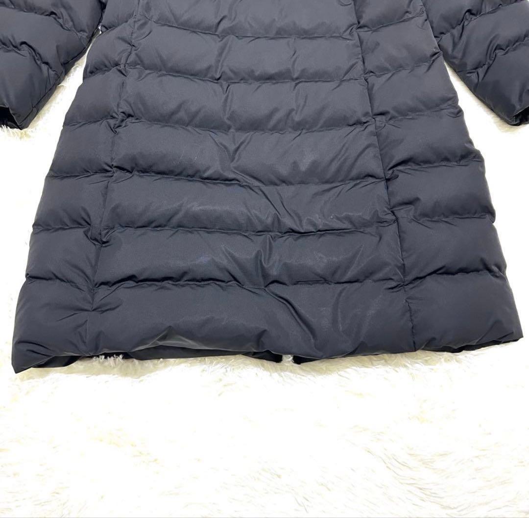 極美品✨ユナイテッドアローズ ダウンコート フォックスファー Aライン 黒