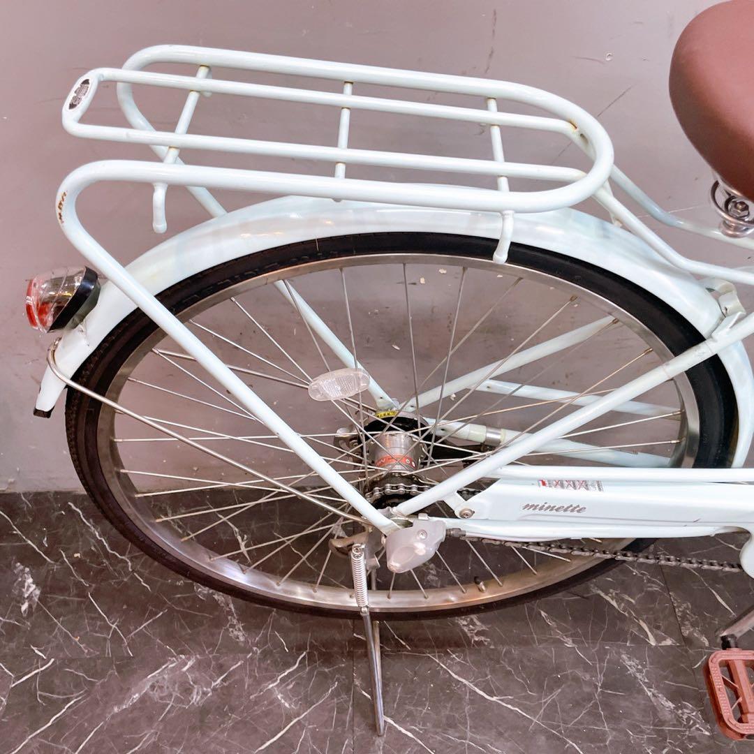 【948】《関西 引き取り 》 一般車 ママチャリ minette ミント色