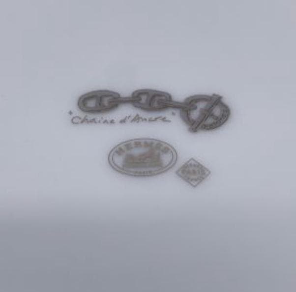 エルメス HERMES シェーヌダンクル プレート　皿