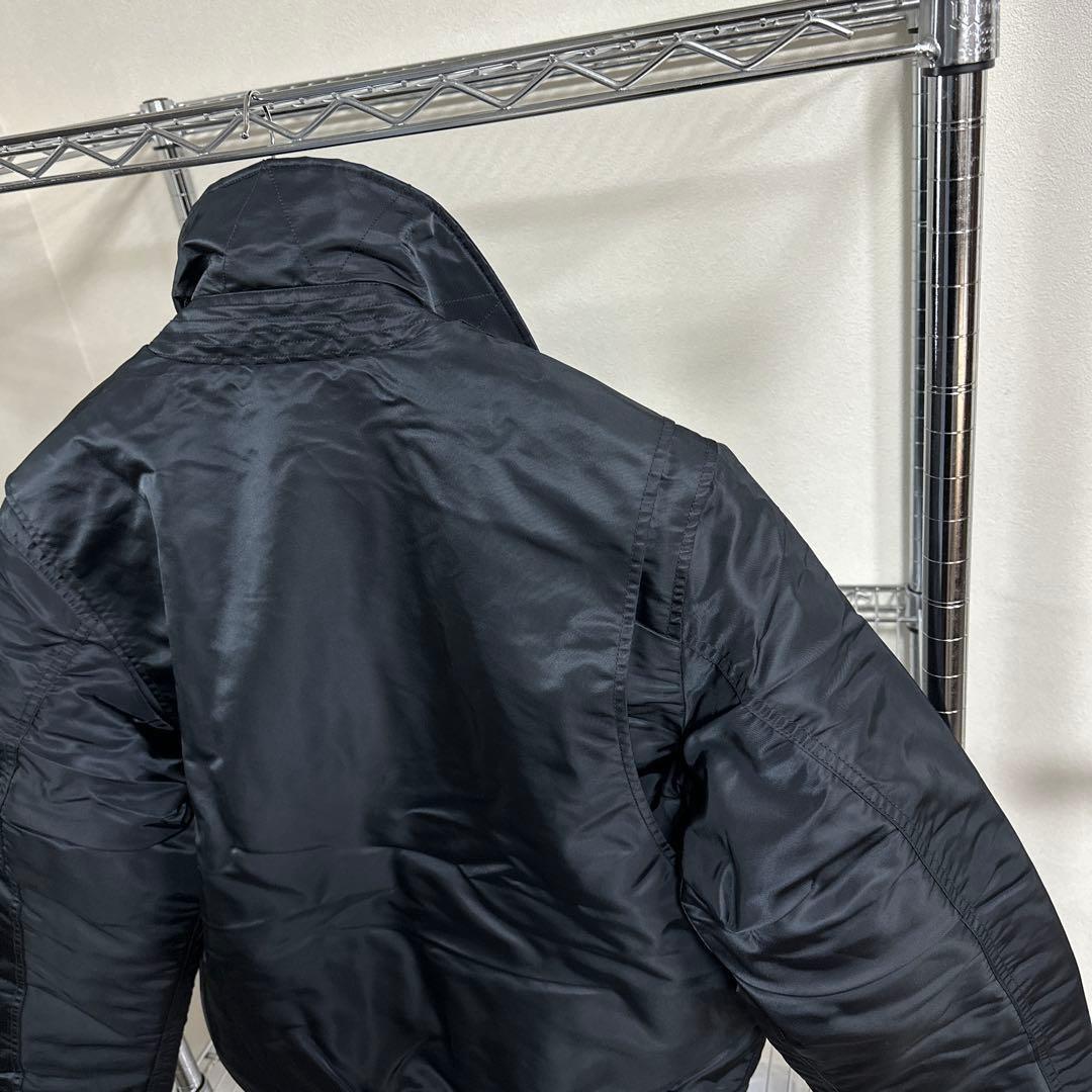 Mサイズ　CWU45/P 初年度モデル復刻黒高光沢ナイロンIDEALジッパー