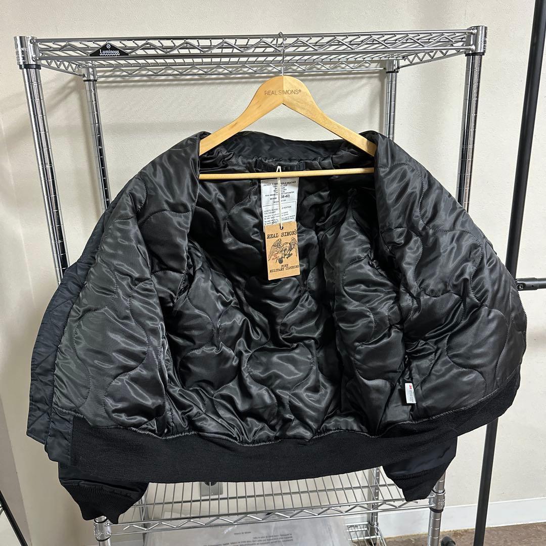 Mサイズ　CWU45/P 初年度モデル復刻黒高光沢ナイロンIDEALジッパー