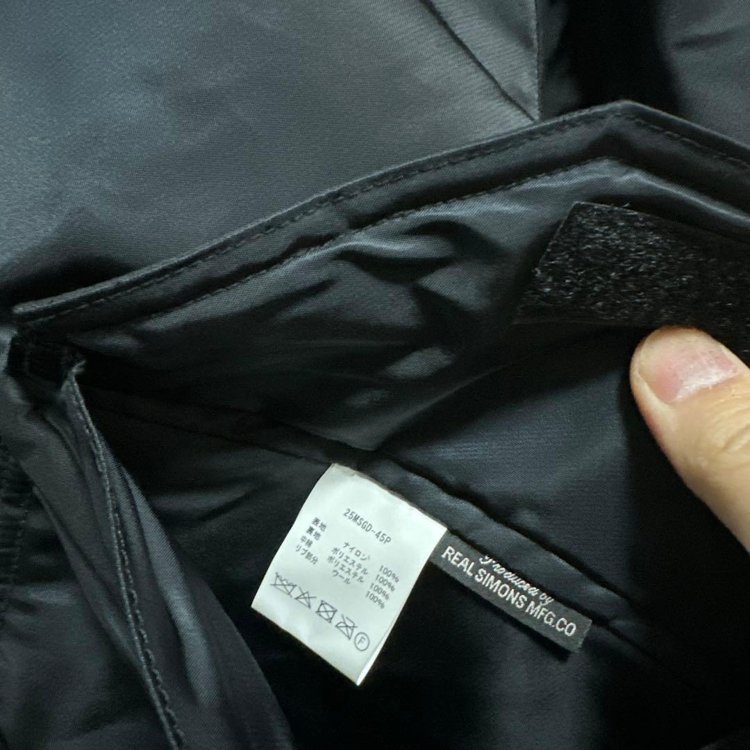 Mサイズ　CWU45/P 初年度モデル復刻黒高光沢ナイロンIDEALジッパー