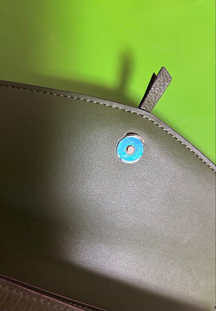 katespade ケイトスペード 長財布ペブルレザー ウォレット　グリーン