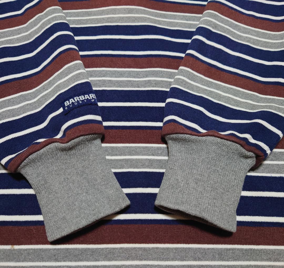 バーバリアン　ラグビーシャツ