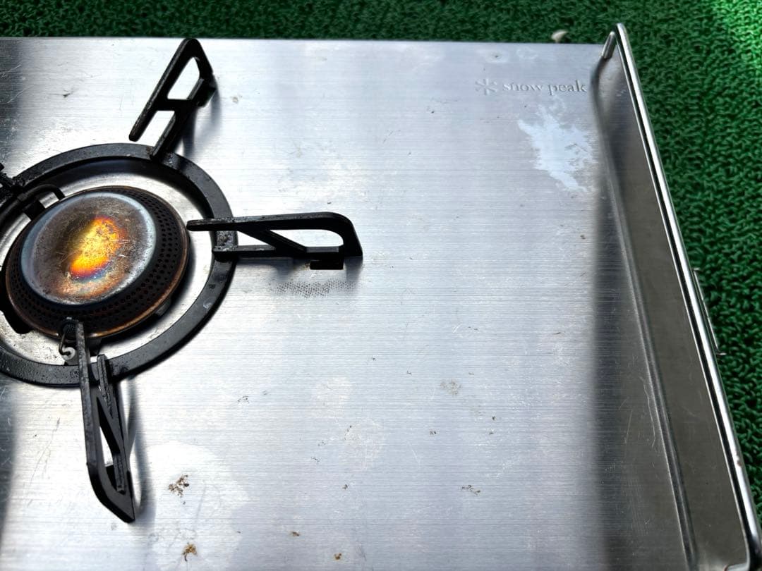 【メンテナンス済み】スノーピーク 廃盤品 ギガパワープレートバーナーLI