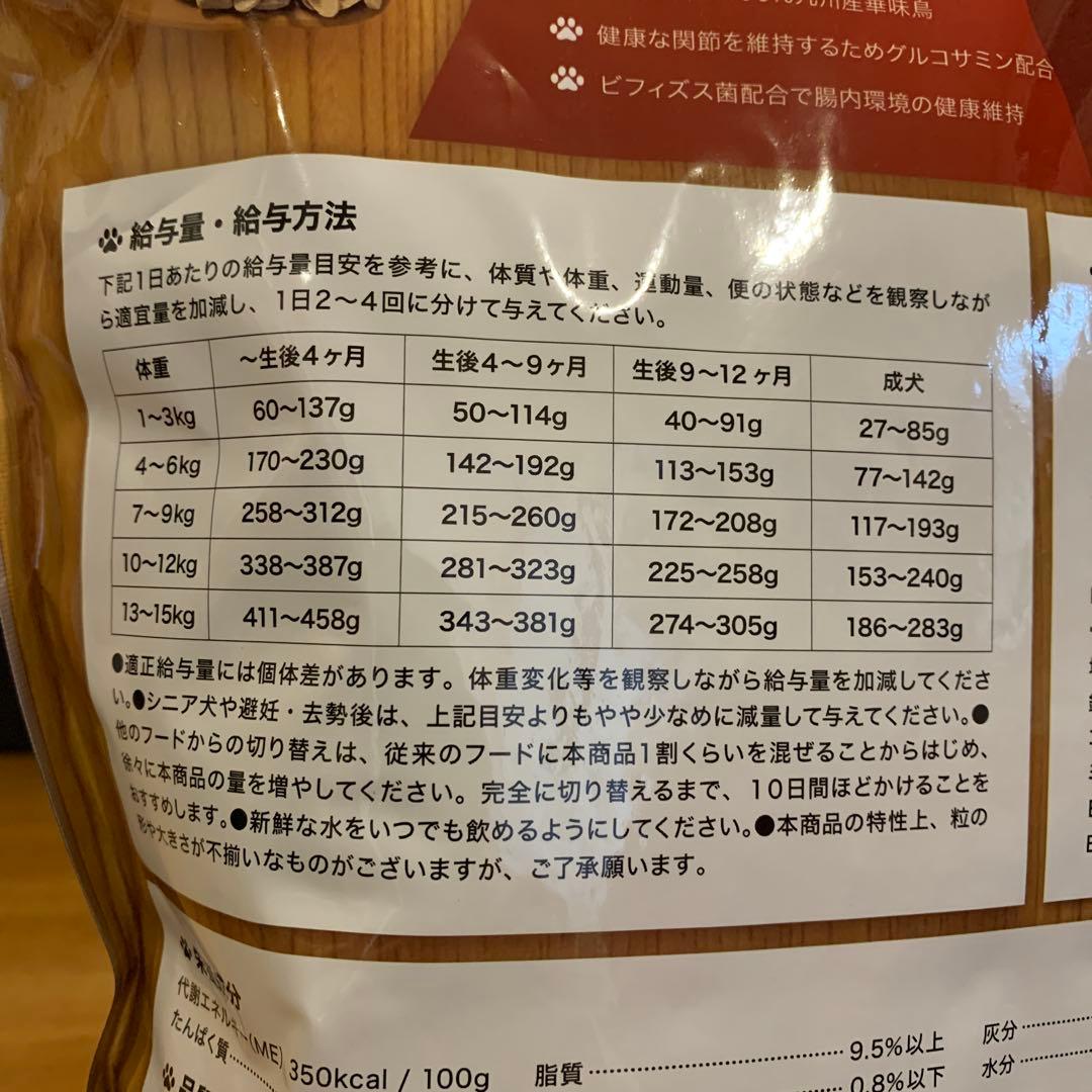 うまか ドライフード5袋 新品未開封