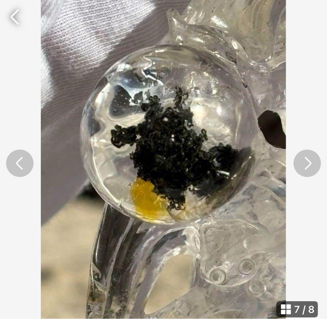 【水晶ガーデン・ライモナイト天翔龍】⭐️富貴吉祥⭐️極上品⭐️専用台座付き