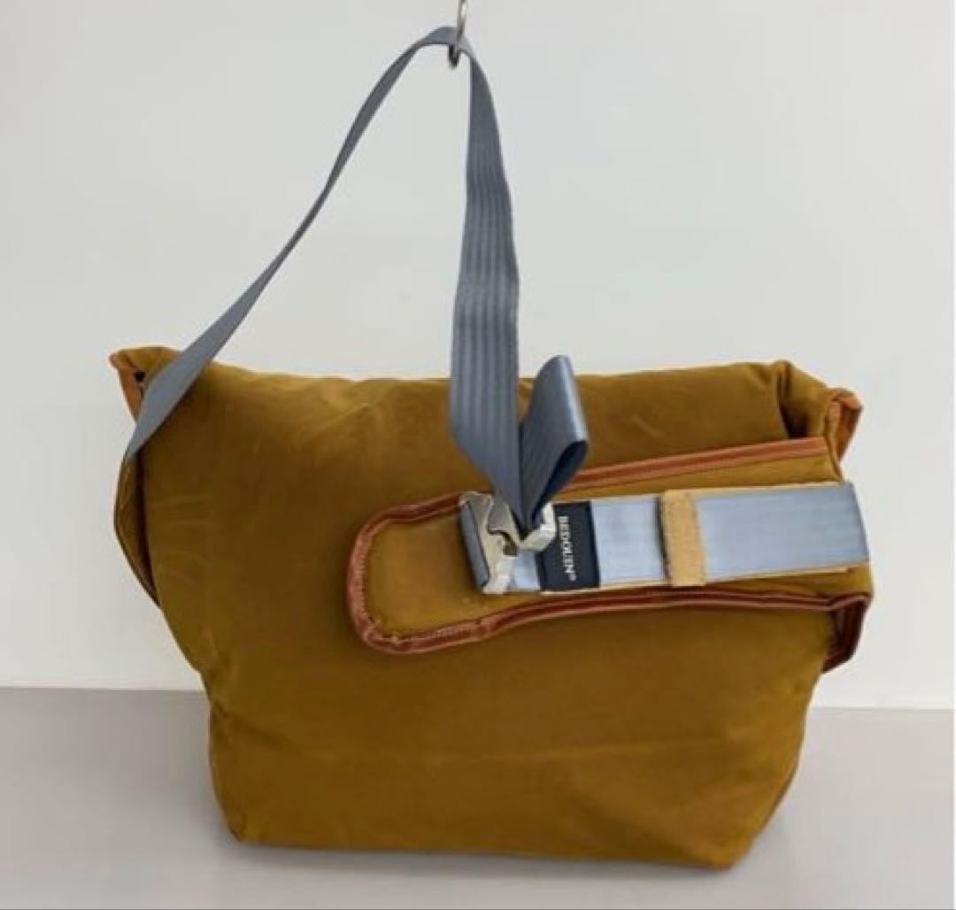 BEDOUIN ghingis メッセンジャーバッグ　キャメル