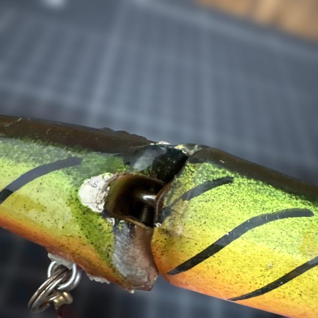 希少アランコール　ACプラグ ACミノー タイガー　オールド