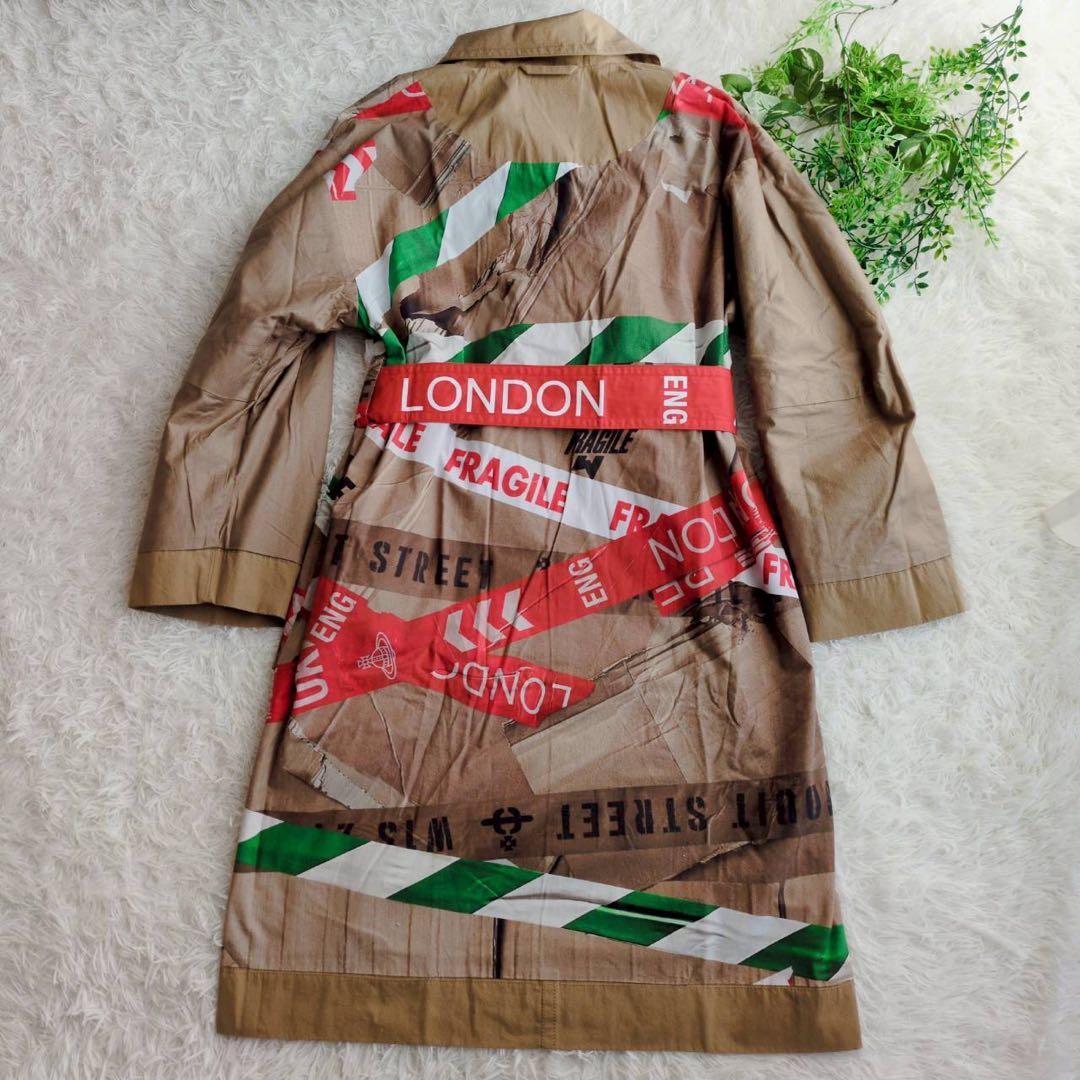 ヴィヴィアンウエストウッドレッドレーベル リバーシブルトレンチコート 24SS