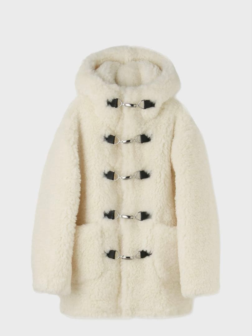 ジャケット・アウター THE TOE Trafalgar Boa Coat / white
