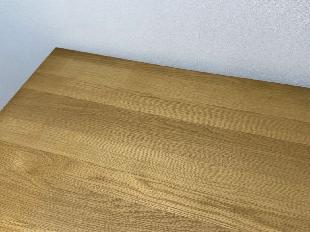 MUJI無印良品 折りたたみテーブル120cm オーク材/ダイニング/学習机