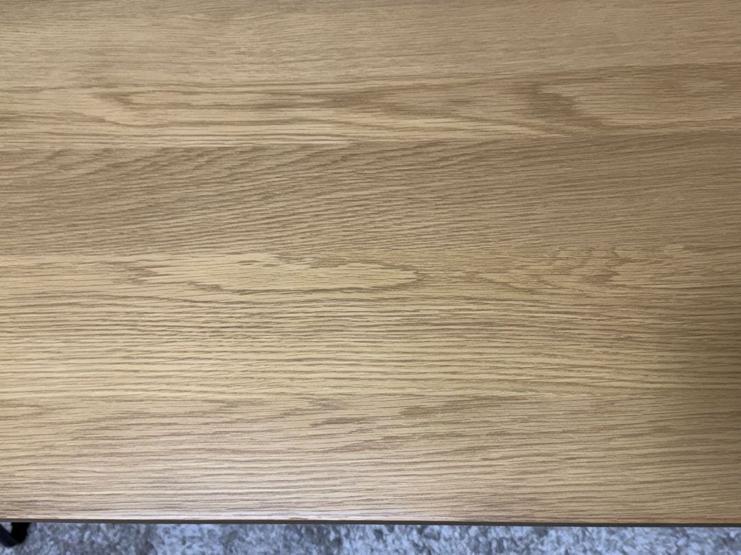 MUJI無印良品 折りたたみテーブル120cm オーク材/ダイニング/学習机