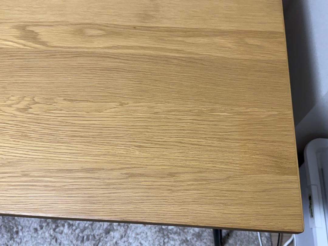 MUJI無印良品 折りたたみテーブル120cm オーク材/ダイニング/学習机