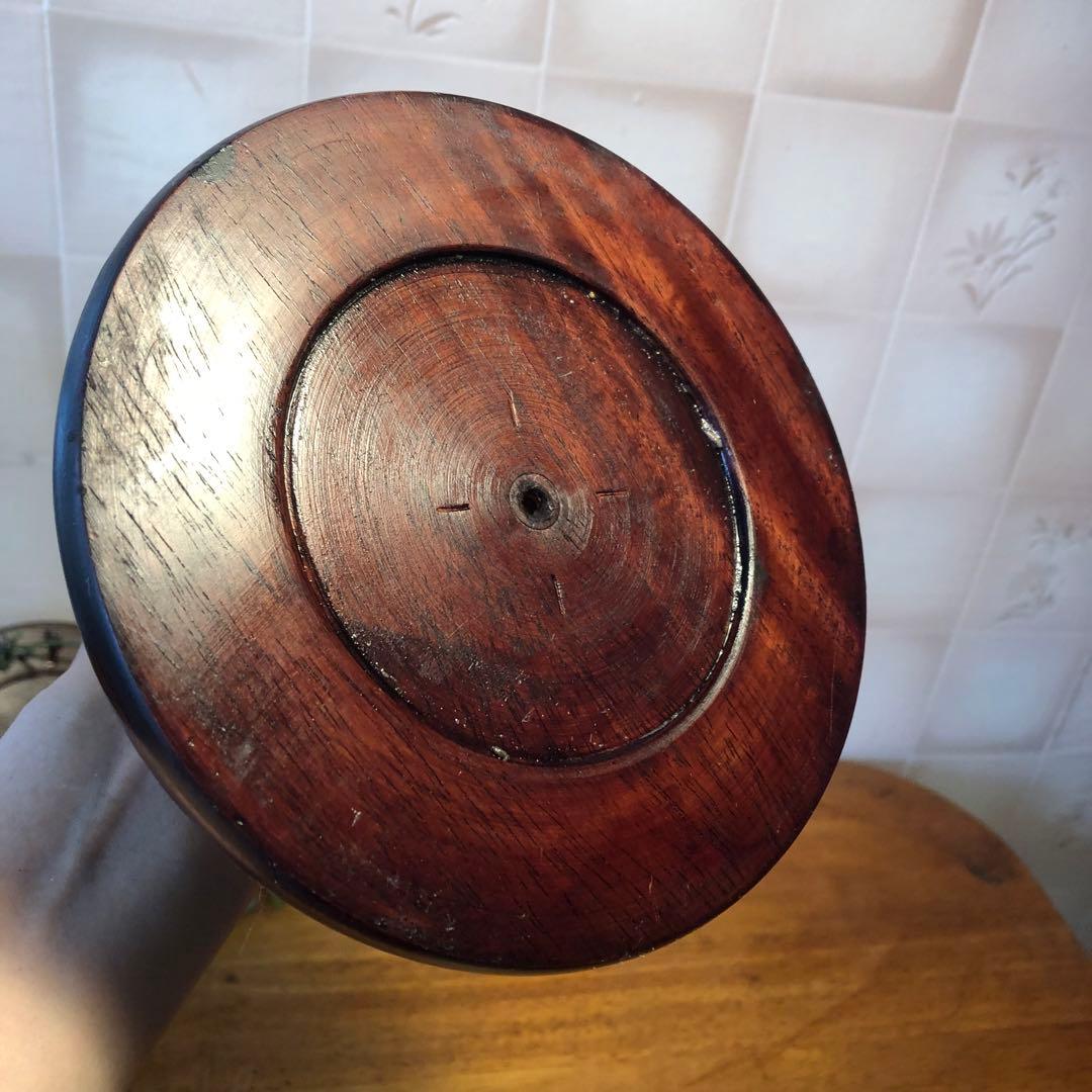 H 鏡台　メイクボックス　アクセサリースタンド　アンティーク調　スタンドミラー