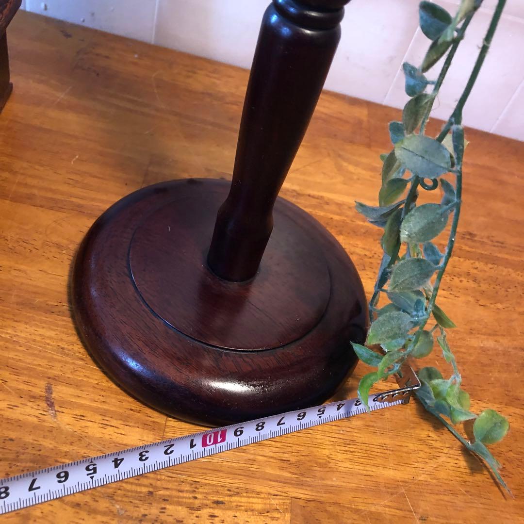 H 鏡台　メイクボックス　アクセサリースタンド　アンティーク調　スタンドミラー