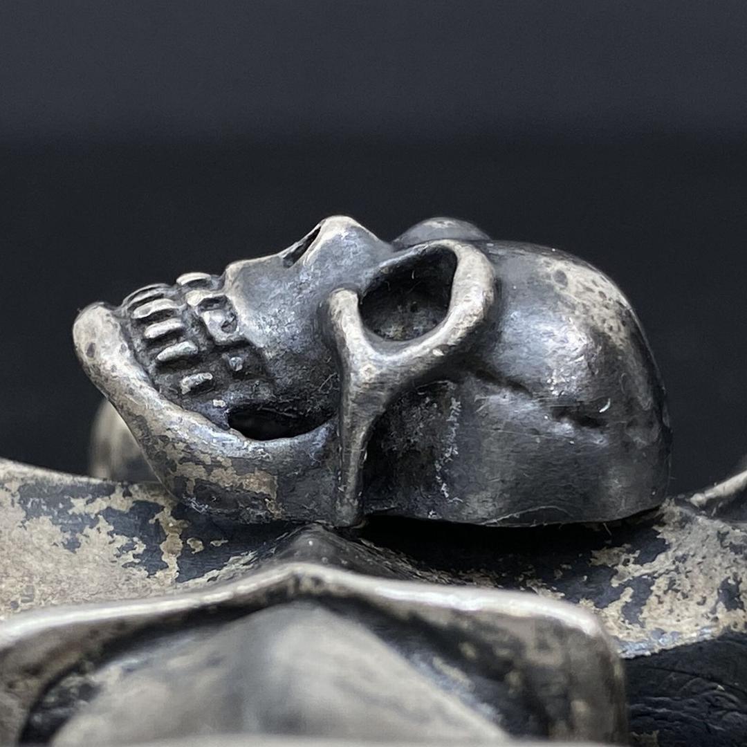 GABOR Gaboratory 生前 スカル バトルアックスクロス ペンダント