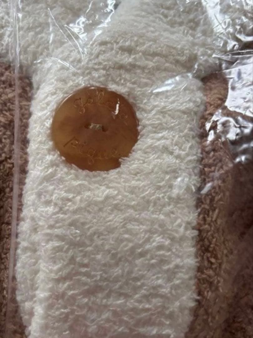 新品タグ付 ジェラートピケ ベビモコはちみつベアピケジャン