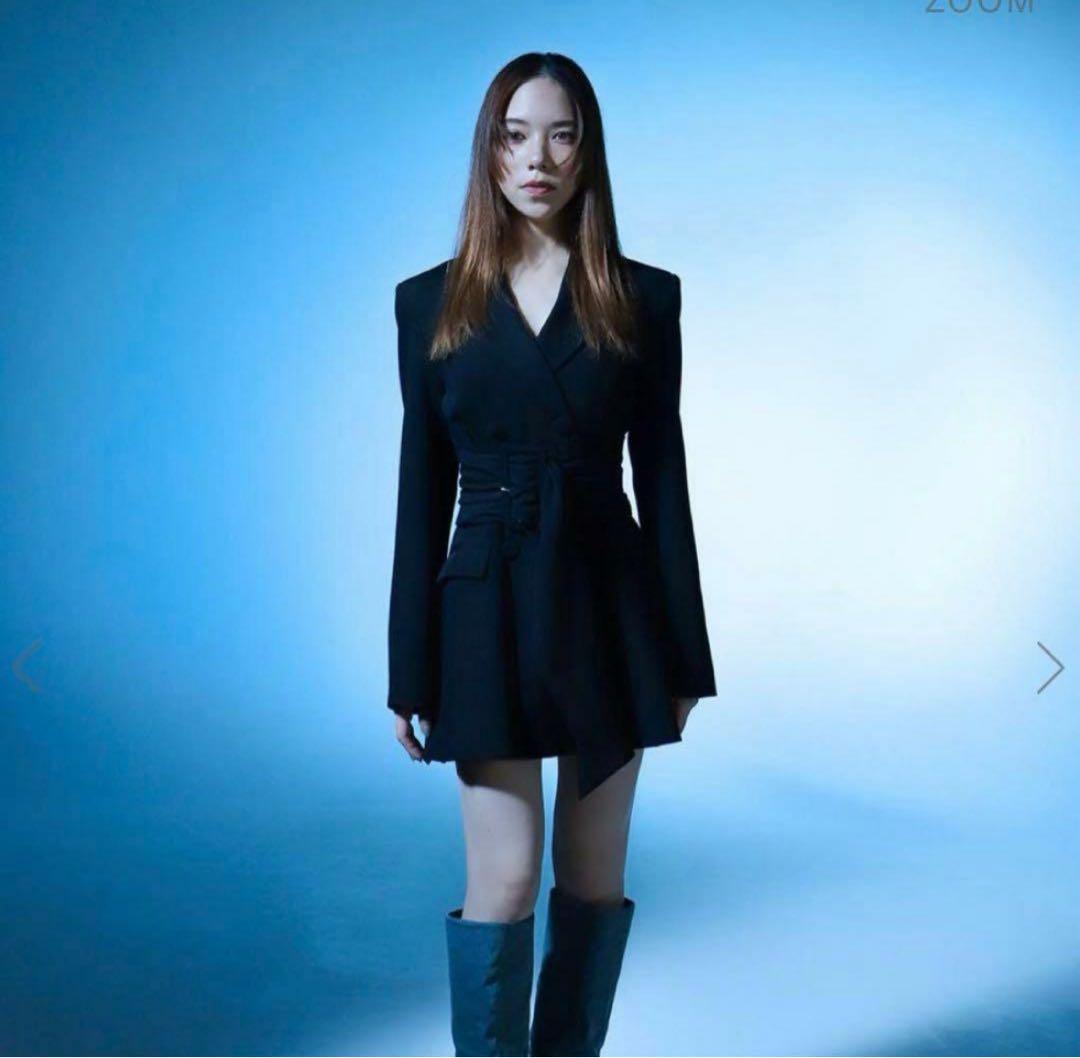 ジャケット・アウター meltthelady thick belt jacket onepiece