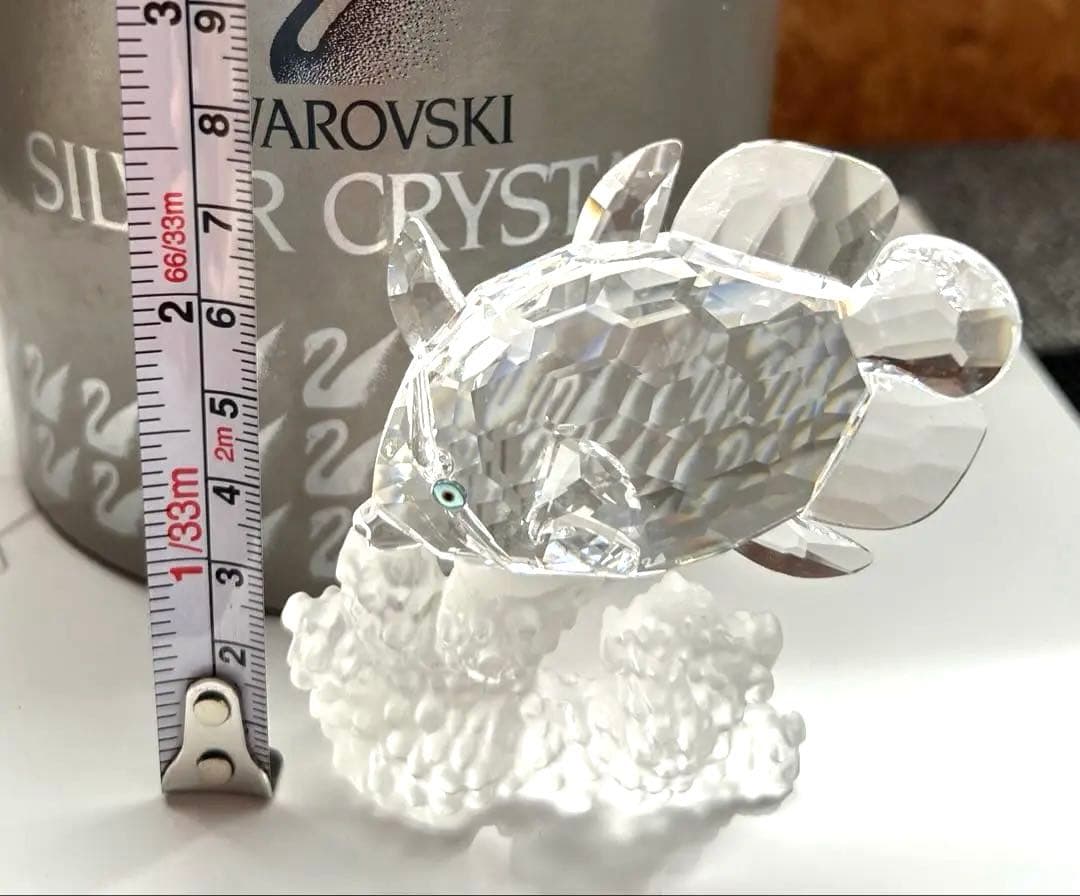 Swarovski スワロフスキー　バタフライフィッシュ　廃盤品　魚　置物