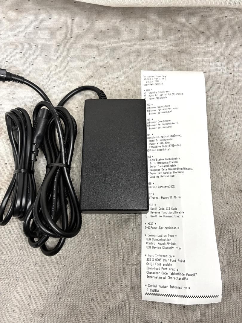 美品■SII　セイコー　サーマルプリンター■RP-D10　動作確認済