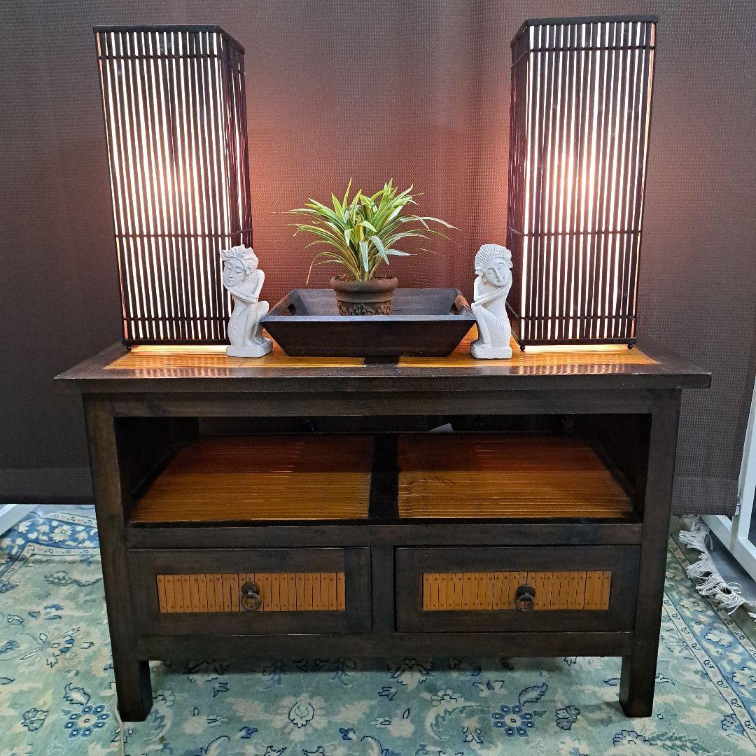 ♡アジアンバンブーテレビボード　サイドボード　2♡