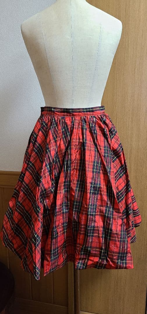 B*o様 tricot COMME des GARCONS 赤黒チェック スカー