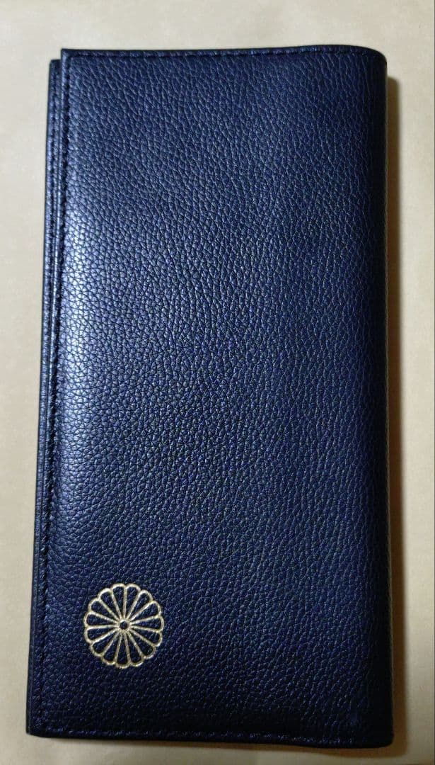 皇居　黒 長財布