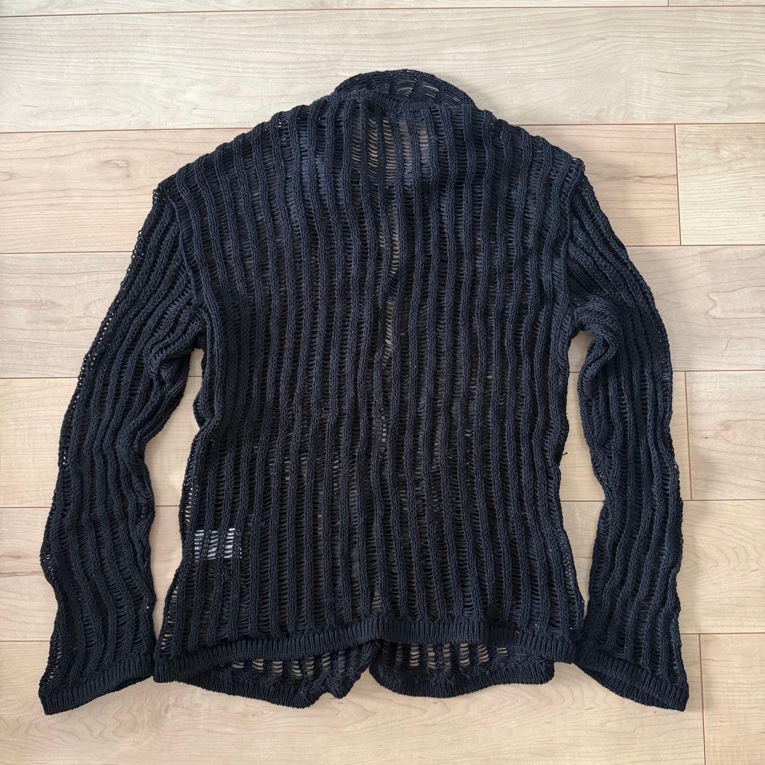 NVRFRGT ネヴァーフォーゲット 23ss メッシュ カーディガン