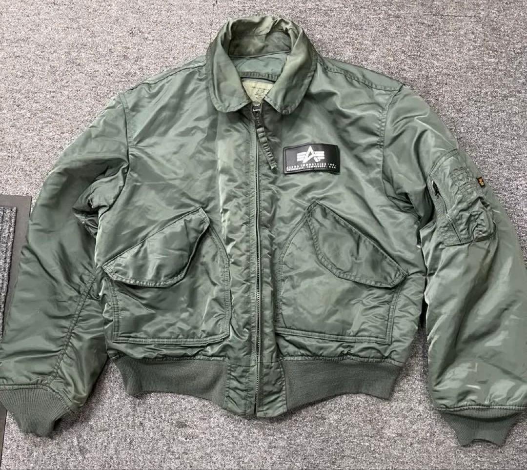 ひ*り様 47 ALPHA INDUSTRIES CWU-45/Pフライトジャケ
