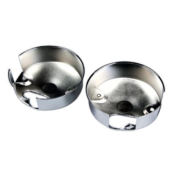 【345】 Z400FX メッキ メーターカバー セット 上下セット 新品