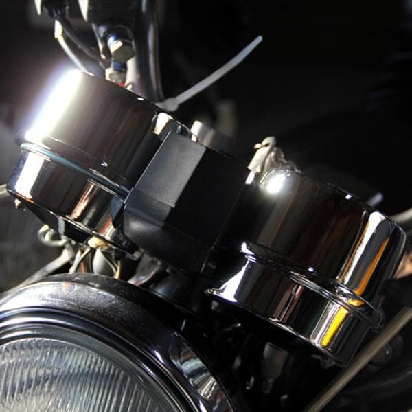 【345】 Z400FX メッキ メーターカバー セット 上下セット 新品