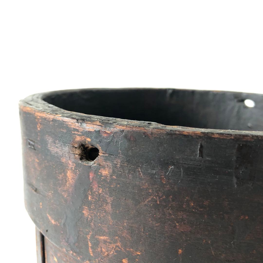 花器　古民藝　タカッポ　苧桶　李朝