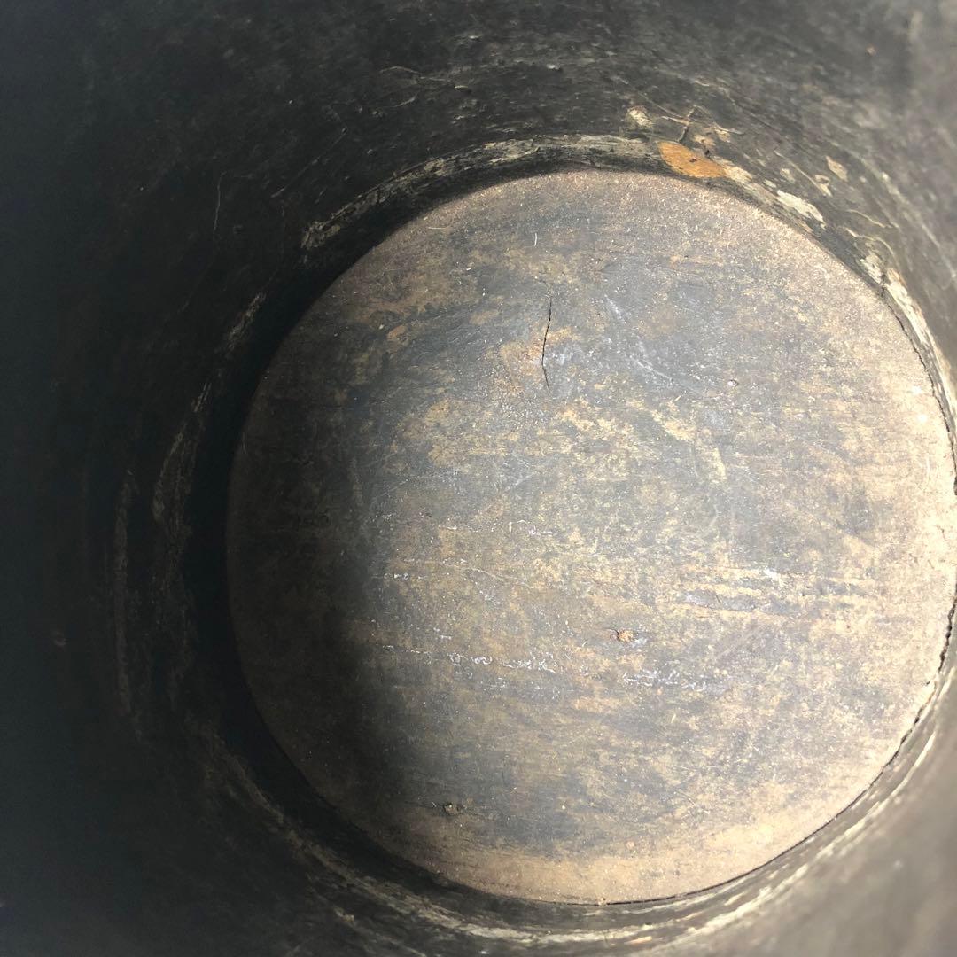 花器　古民藝　タカッポ　苧桶　李朝