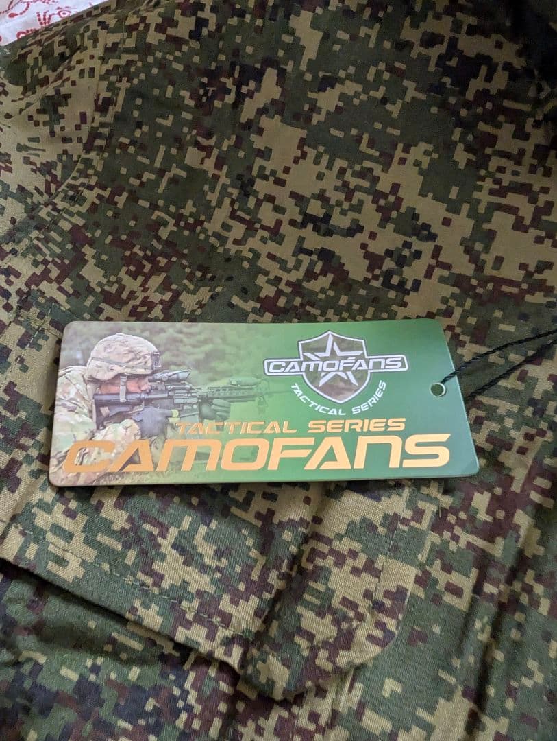 【Xtc品】Camofans フローラ迷彩上下セット