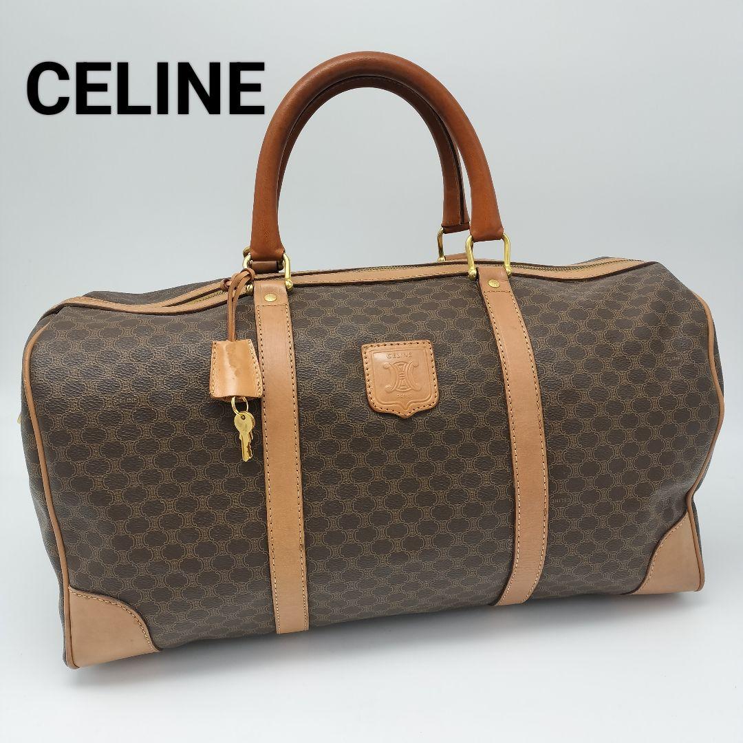 極美品✨セリーヌ　トートバッグ　ハンドバッグ　ボストンバッグ　マカダム柄
