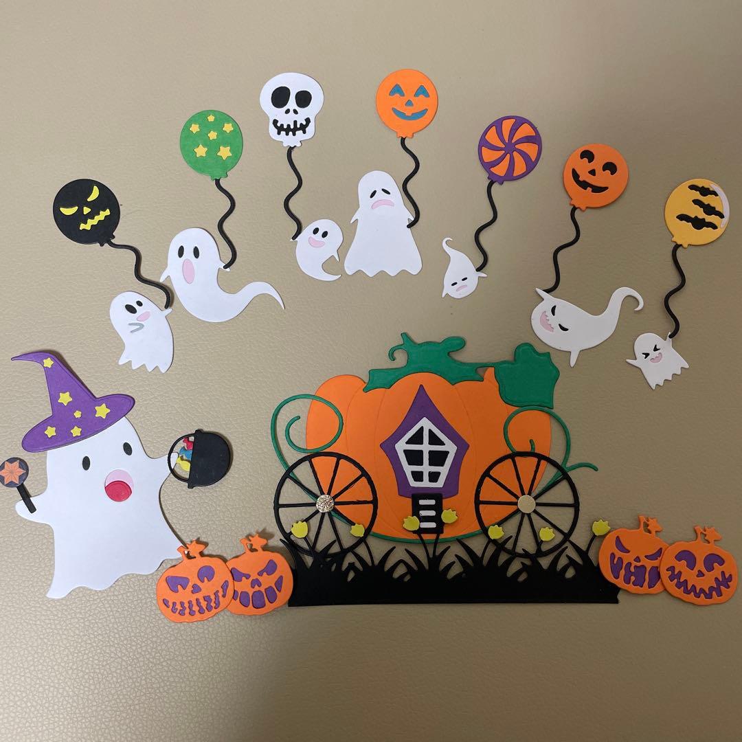 クラフトパンチ ハロウィンセット ダイカット ペーパークラフト