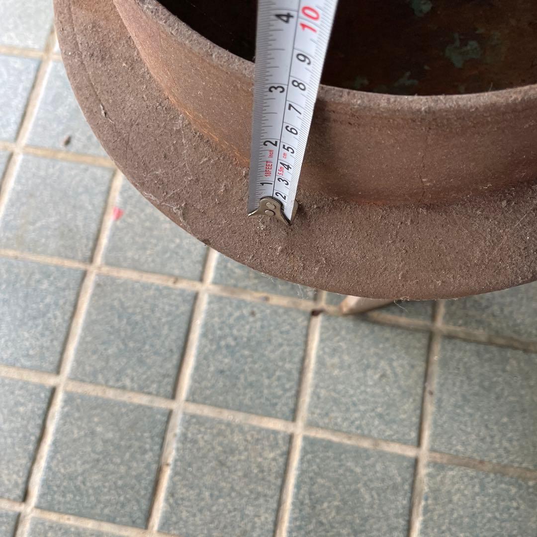 古い鉄製 羽釜 つば釜 はがま アンティーク