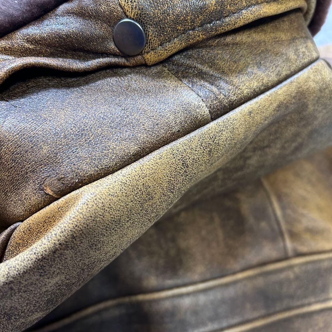 90s【Vintage】G-1 レザーフライトジャケット/Y2K/A-2/短丈◎