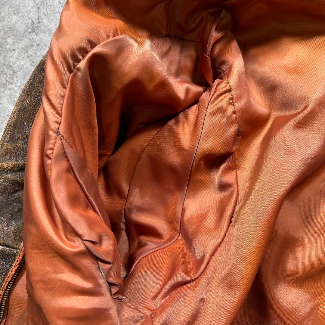 90s【Vintage】G-1 レザーフライトジャケット/Y2K/A-2/短丈◎