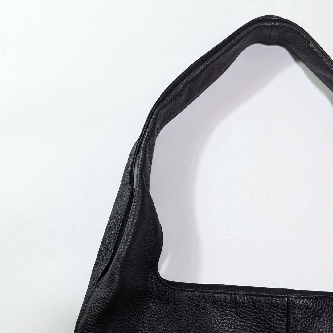 未使用級★ファーストハンド　レザー★トートバッグ　黒　牛革