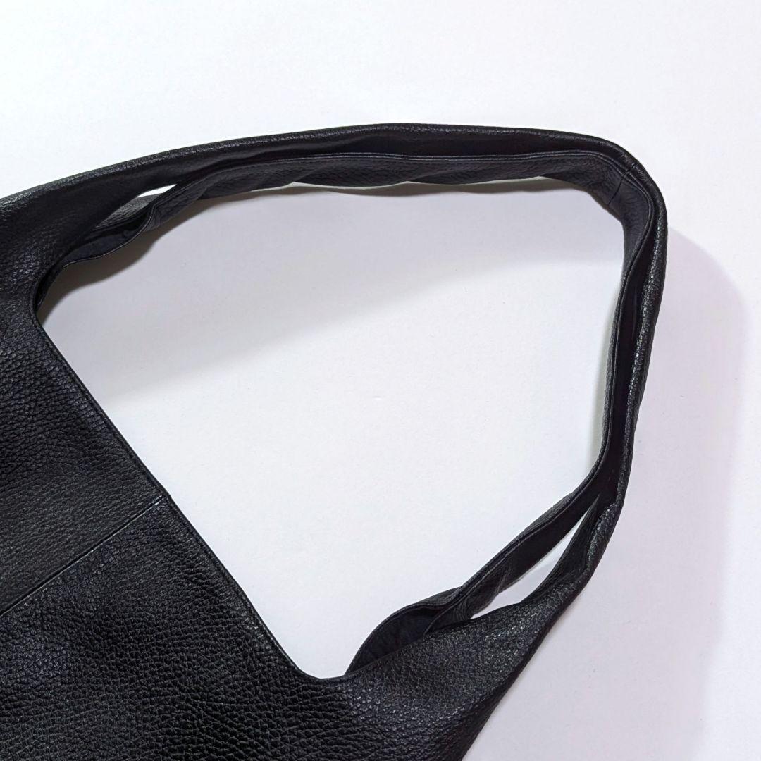 未使用級★ファーストハンド　レザー★トートバッグ　黒　牛革