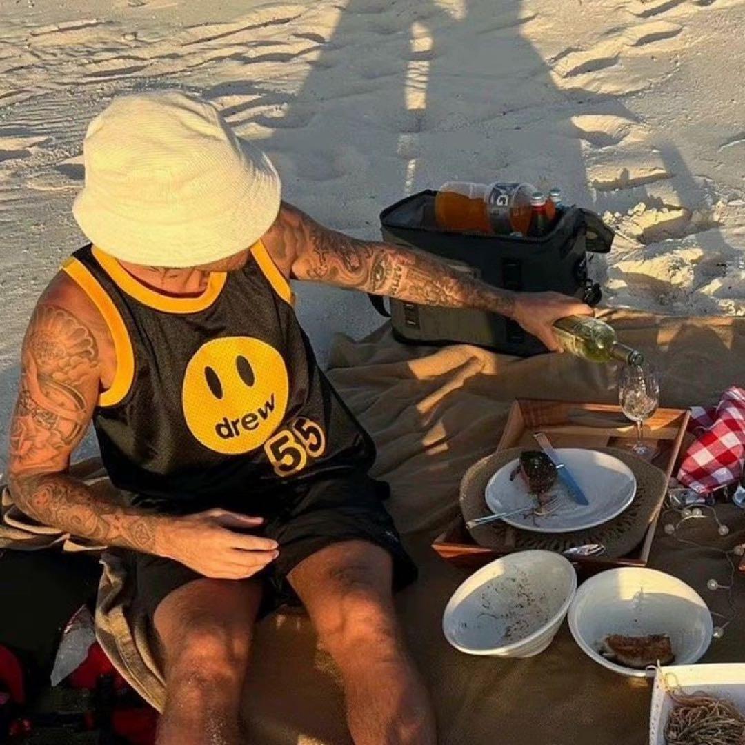 【新品】DREW HOUSE タンクトップ ノースリーブ バスケシャツ Mサイズ